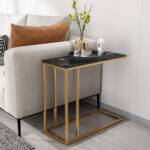 C-Shaped Side Table