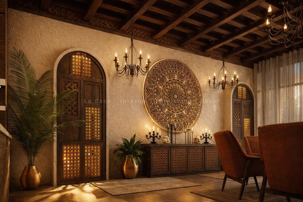 Ayla fine dining restaurant - view from the entrance