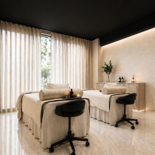 Dear Skin facial treatment room