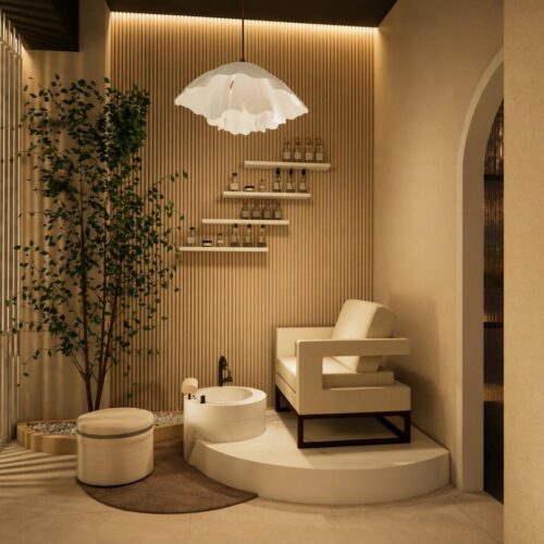 Dear Skin pedicure area