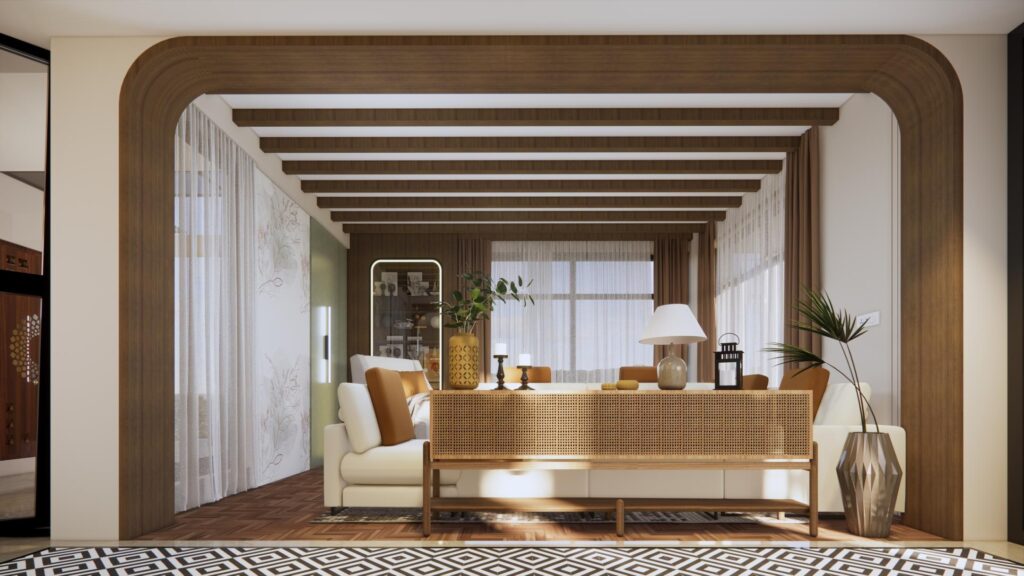 Khumaltar Residence - living room